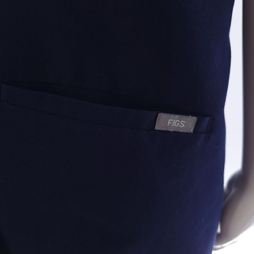 Figs Technical Collection Solid Navy Blue Short S… - image 8